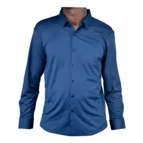 Chemise bleu foncé homme - Professionnelle et moderne – CHM1082